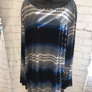 Women’s long sleeve multi-color dress